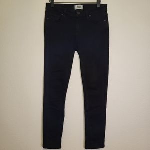 Paige Verdugo Ultra Skinny Jeans Black size 28